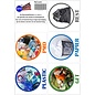 JERMA allerhandestickers Afvalbak recycling foto sticker set
