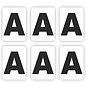 JERMA allerhandestickers Plakletter A, set 6 stickers