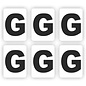 JERMA allerhandestickers Plakletter G ,set 6 stickers