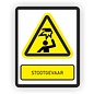 JERMA allerhandestickers Stootgevaar waarschuwing sticker