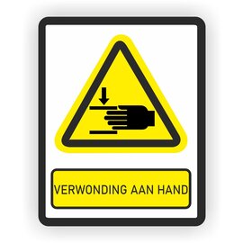 JERMA allerhandestickers Verwonding aan hand sticker