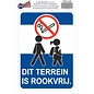 JERMA allerhandestickers Dit terrein is rookvrij sticker.