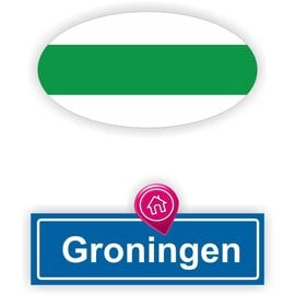 JERMA allerhandestickers Groningen auto stickers.