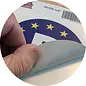 JERMA allerhandestickers Assen steden vlaggen auto stickers set van 2 stickers