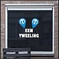 JERMA allerhandestickers Geboorte raamsticker Hoera een Tweeling 2 Jongens