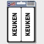 JERMA allerhandestickers KEUKEN sticker set 2 stuks