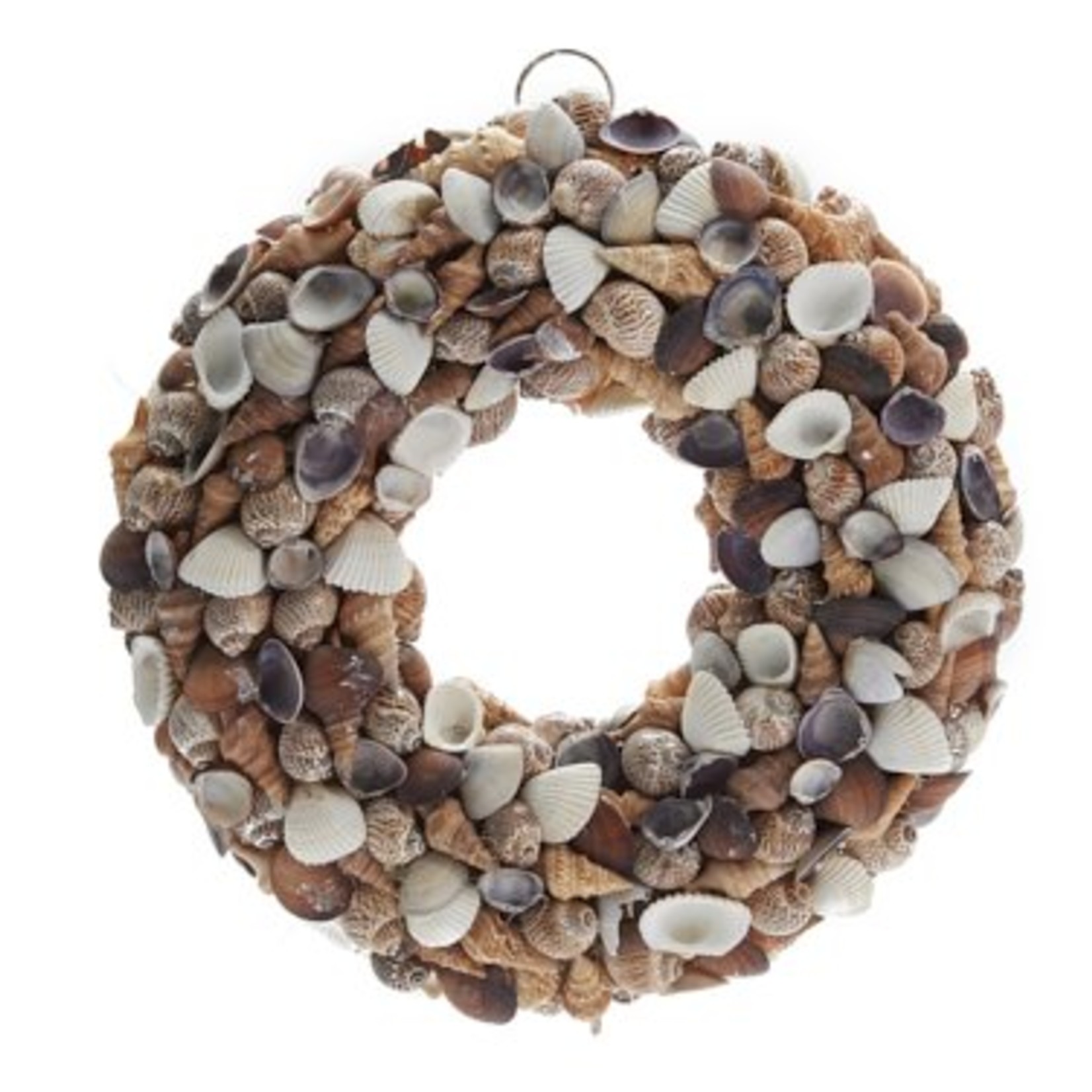 Shell wreath brown