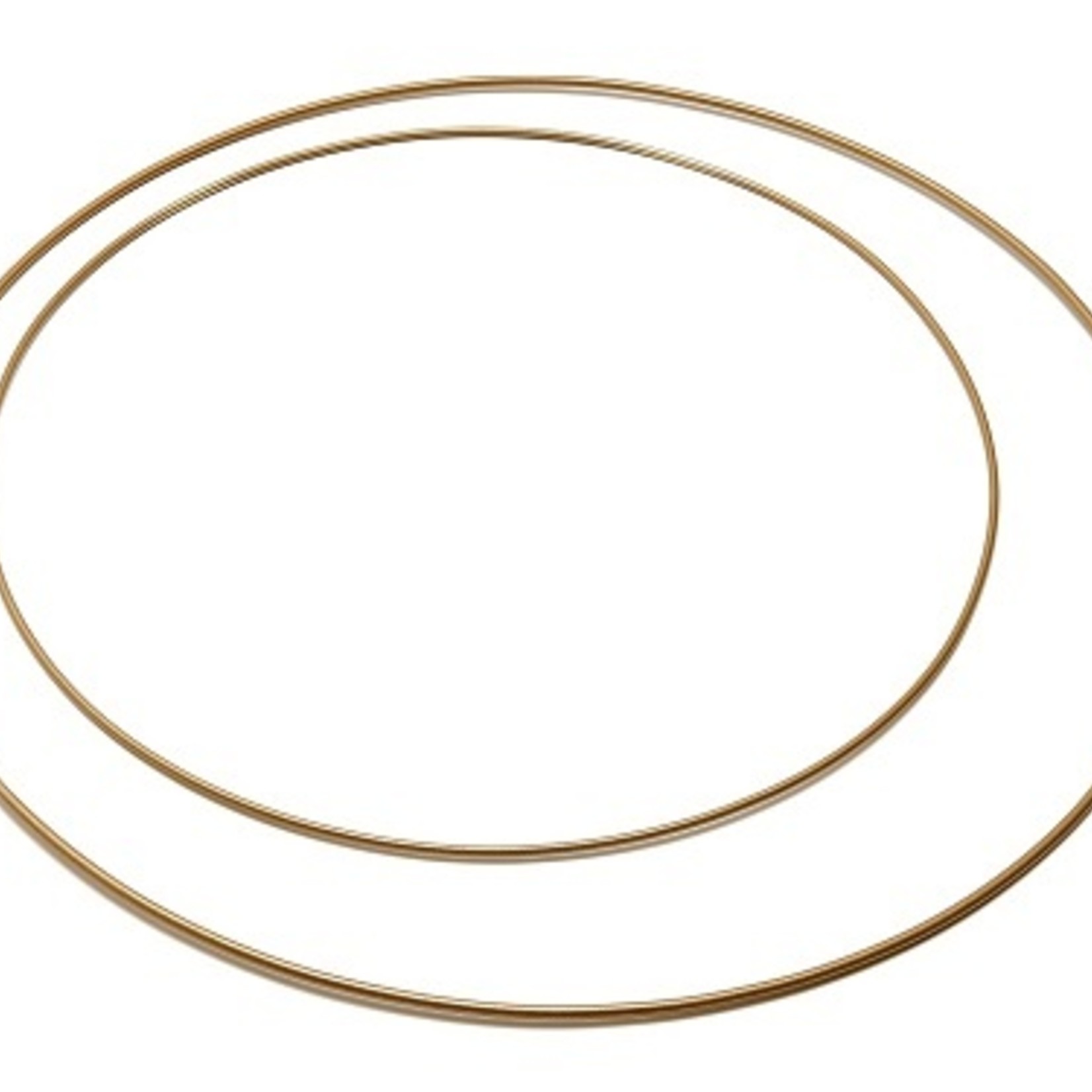 Metal ring 50 cm  Gold