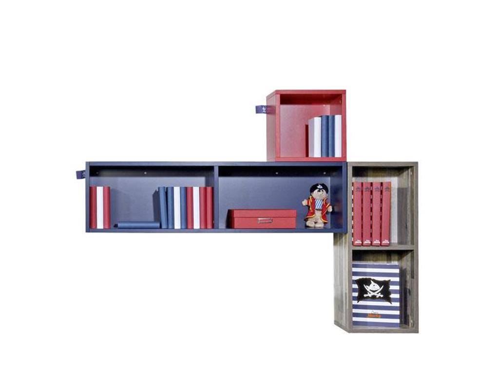 ArteM Wandregal Treibholz HN*, 132x36cm, Capt´n Sharky Pirat, ArteM