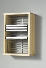 Dolphin Dolphin DVD Regal für 16DVD's Weiß lasiert