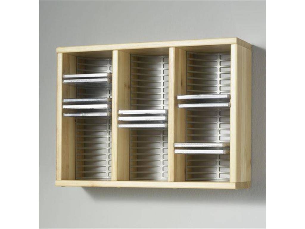 Dolphin Dolphin CD Regal für 60CD's Natur lackiert