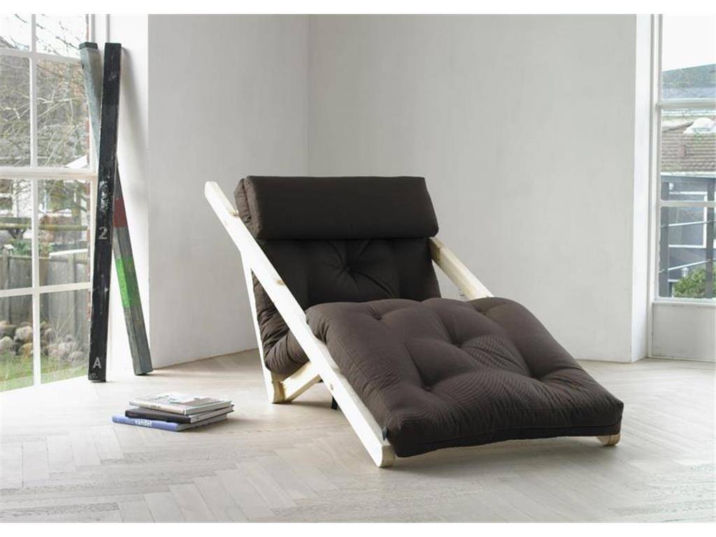 Karup Futon Lounge Sessel mit Nackenkissen Figo Karup