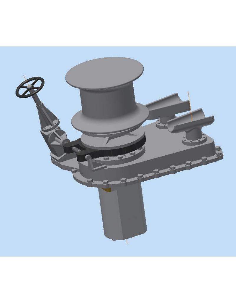 MBT Vertikale Ankerwinde - Bauzeichnung Maßstab 1 : 50 (11.17.011)