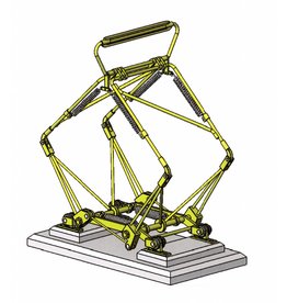 MBT CD Pantograph für NZH Triebwagen - Bauzeichnung Maßstab 1 : 45 (21.01.003/A)