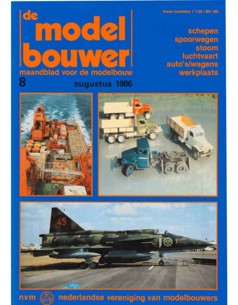 NVM 95.86.008 Jaargang "De Modelbouwer" Editie : 86.008 (PDF)