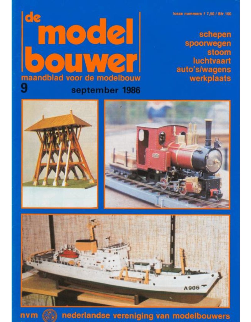 De Modelbouwer 95.86.009 Jaargang "De Modelbouwer" Editie : 86.009 (PDF)
