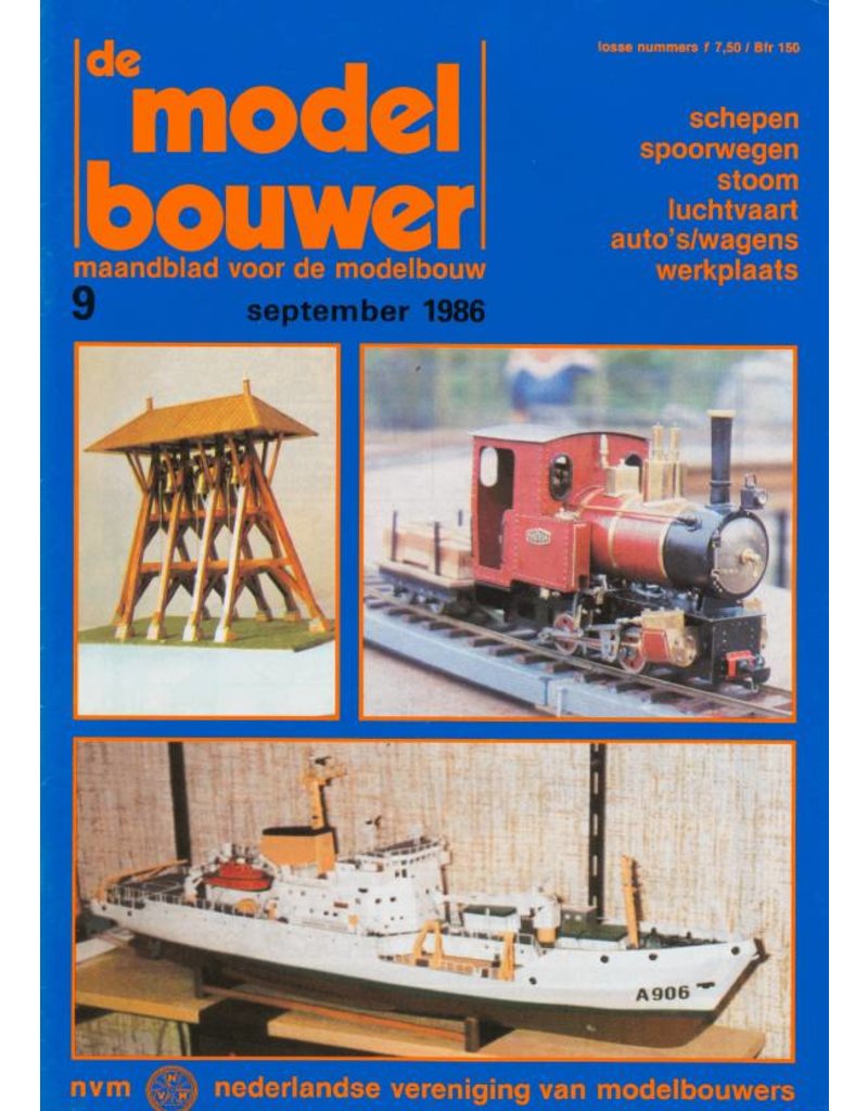 NVM 95.86.009 Year "Die Modelbouwer" Auflage: 86 009 (PDF)