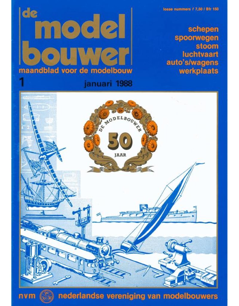 NVM 95.88.001 Jaargang "De Modelbouwer" Editie : 88.001 (PDF)