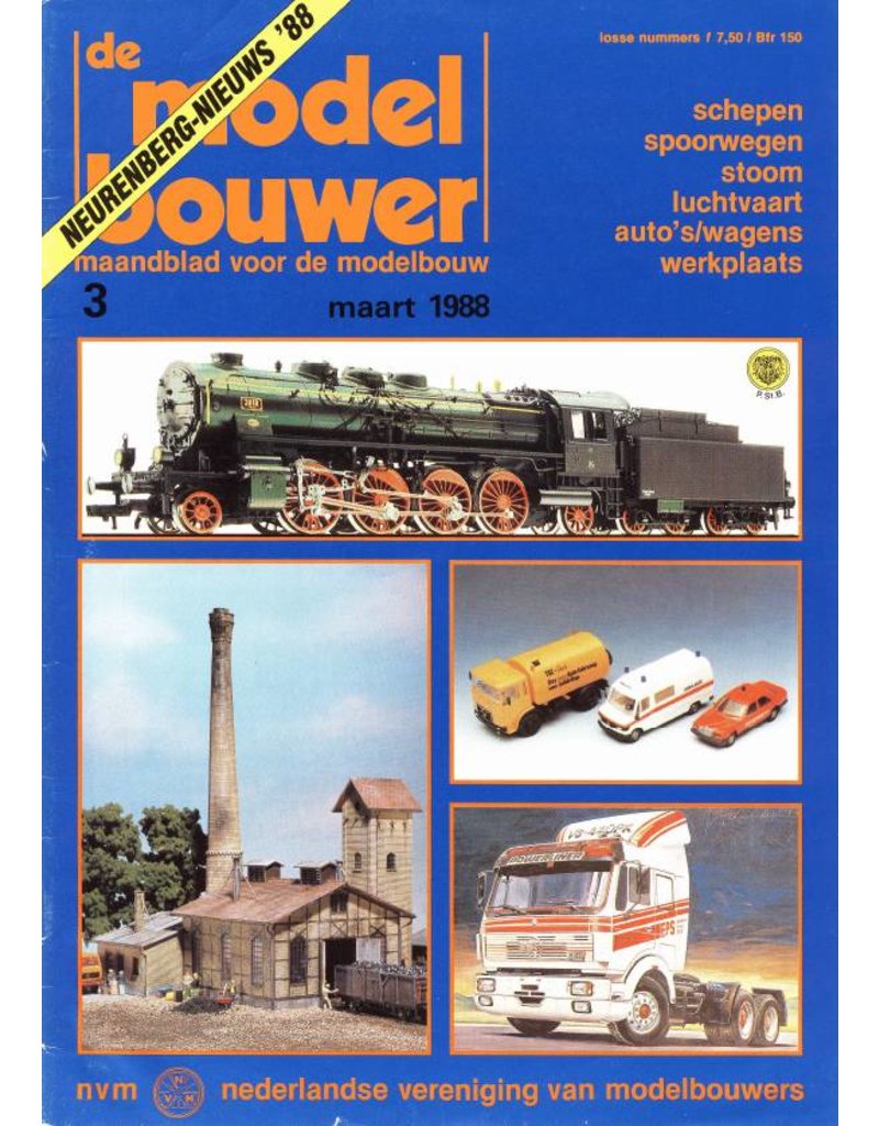 NVM 95.88.003 Jaargang "De Modelbouwer" Editie : 88.003 (PDF)