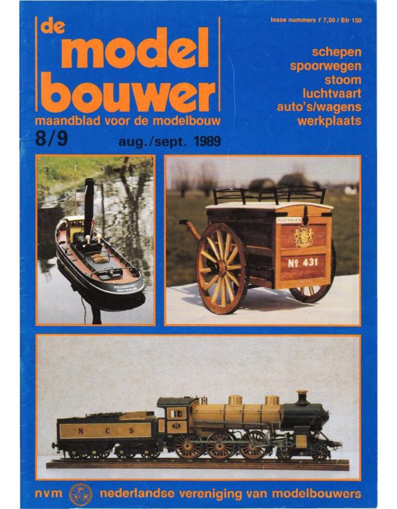 NVM 95.89.008 Jaargang "De Modelbouwer" Editie : 89.008 (PDF)