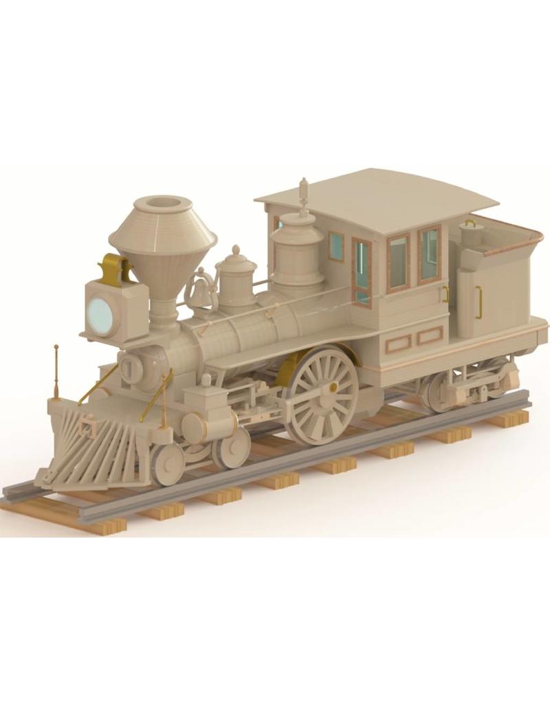 MBT CD Huntington, Amerikanische 2-A-2 Lokomotive aus Holz für 5"-Spur - Bauzeichnung Maßstab 1 : XX (20.00.064)