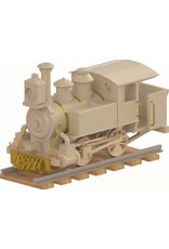MBT CD Amerikaanse 0-B-0 rangeerlok in hout, voor 3,5"spoor - Bouwtekening Schaal 1 : XX (20.00.065)