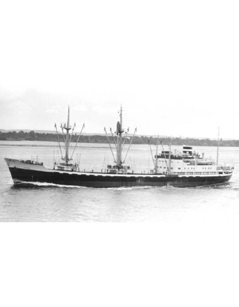 NVM 10.10.085 vrachtschip ms "Jason" (1955) - KNSM; voor verlenging