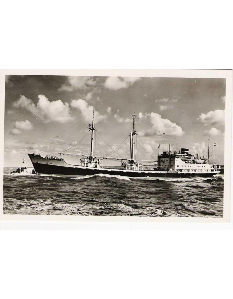 NVM 10.10.085 vrachtschip ms "Jason" (1955) - KNSM; voor verlenging