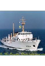 MBT HrMs survey vessels "Buyskes" A904, "Blommendal" A905 (1973) - Construction drawing Scale 1 : 500 (10.11.057)