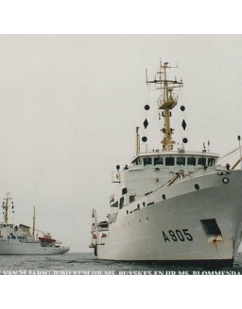 MBT HrMs survey vessels "Buyskes" A904, "Blommendal" A905 (1973) - Construction drawing Scale 1 : 500 (10.11.057)