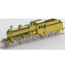 MBT CD Stoomloc NS 3700 serie voor spoor 1 - Bouwtekening Schaal 1 : XX (20.00.063)