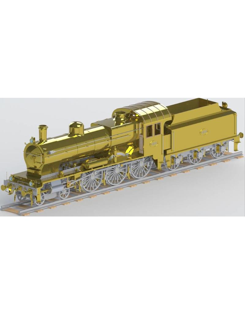 MBT CD Dampflok NS 3700er Serie für Spur 1 - Bauzeichnung Maßstab 1 : XX (20.00.063)