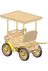 MBT CD Peugeot Auto von 1892 aus Holz - Bauzeichnung Maßstab 1 : XX (40.35.025/A)
