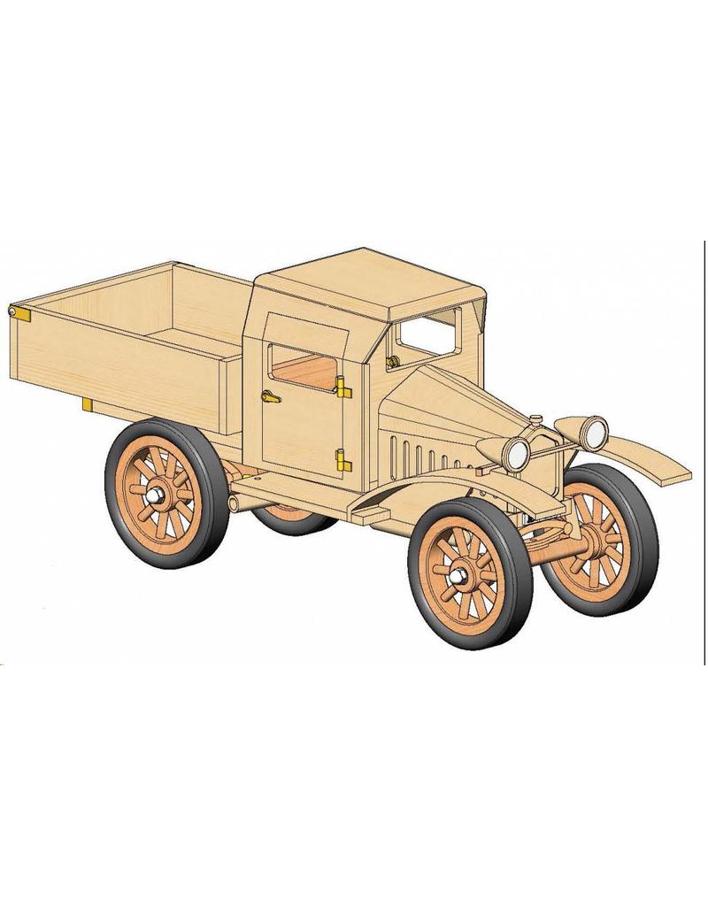 MBT CD Lastwagen, um 1930 aus Holz - Bauzeichnung Maßstab 1 : XX (40.38.050/A)