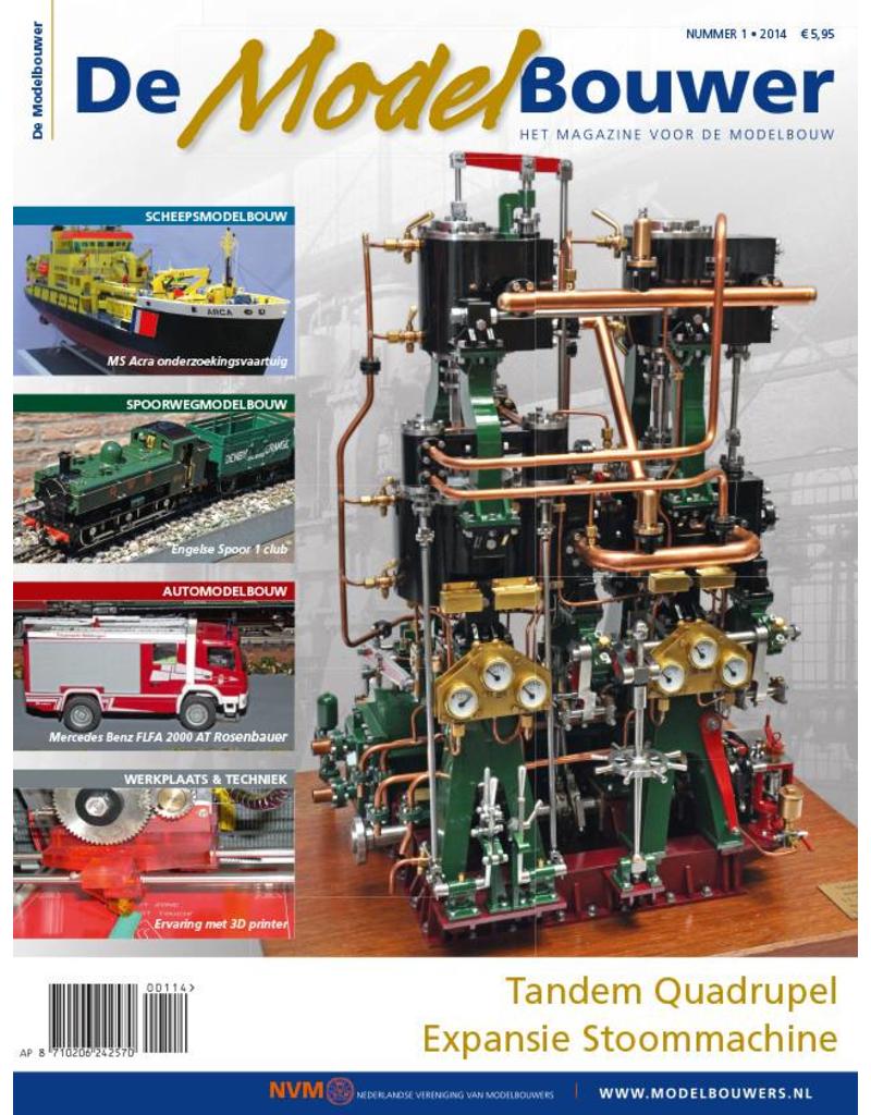 NVM 95.14.001 Jaargang "De Modelbouwer" Editie : 14.001  (PDF)