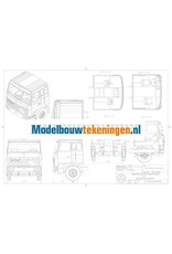 MBT FTF slaapcabine - Bouwtekening Schaal 1 : XX (40.06.003)
