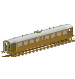 MBT NS rijtuig BE 8502 "Mat 24" (Blokkendoos) voor spoor 1 - Bouwtekening Schaal 1 : XX (20.05.036)