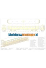 MBT 20.05.036 NS carriage BE 8502 "Mat 24" (Blokkendoos) for gauge 1