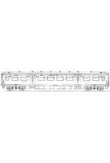 MBT 29.05.017 NS Corridor Carriage 2nd Class B 6501 - 6546 for O Gauge