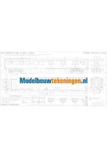 MBT NS Postwagen P 7921 - 7930 für Spur 0 - Bauzeichnung Maßstab 1 : 40 (29.05.019)