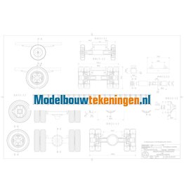 MBT 40.06.007 Rear axles for light RC models