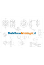 MBT Velgen voor RC modellen - Bouwtekening Schaal 1 : XX (40.06.008)