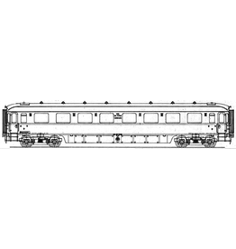 NVM 29.05.036 NS doorgangsrijtuig 1e en 2e klasse AB 7701 - 7720, na 1956 A 7701 ,- 7720 voor spoor 0