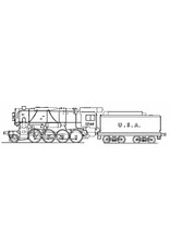 MBT 2-8-0 Lokomotive "Consolidation" für Spur H0