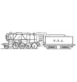 MBT 2-8-0 Lokomotive "Consolidation" für Spur H0