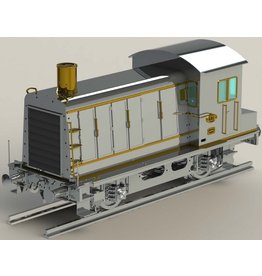 MBT CD - NS DE rangeerlocomotief Serie 400 voor 3,5’' spoor - Bouwtekening Schaal 1 : XX (20.02.017)