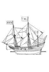 MBT 10.00.028 Handelsschiff "d`Halve Maen" (ca 1600)