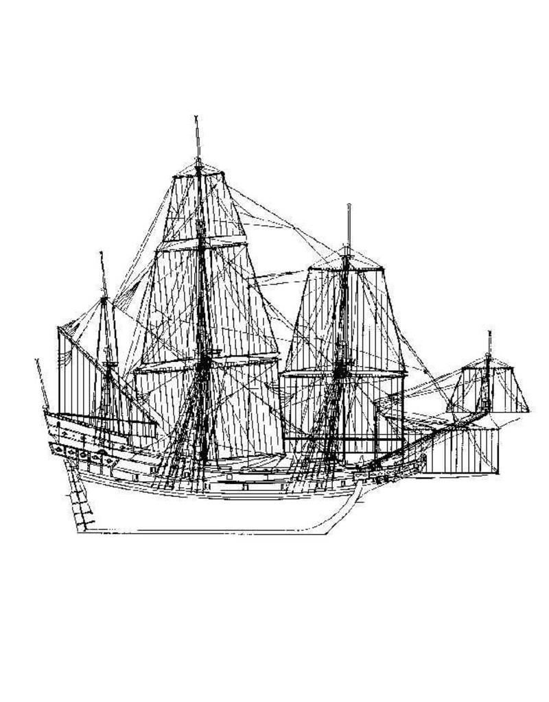 MBT 10.00.029B VOC schip "Geunieerde Provintien" (1603) - CD met tekeningen