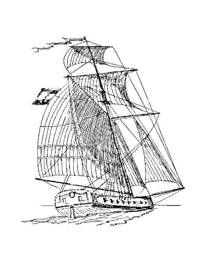 MBT 10.01.001 Holländischer Kriegskutter mit 24 Kanonen (1781)