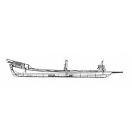 MBT Galley (Louis XIV period) - Construction Drawing Scale 1 : 75 (10.01.011)